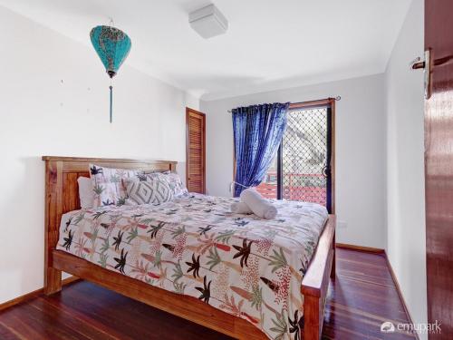 Ένα ή περισσότερα κρεβάτια σε δωμάτιο στο Beachfront Fisherman's