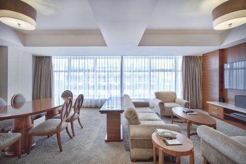 Sheraton Changsha Hotel-close to Hunan Museum&Orange Islandにあるシーティングエリア