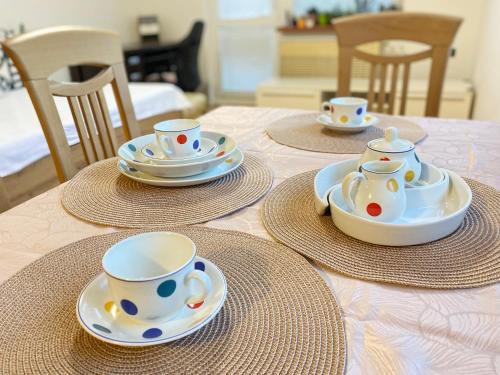 Apartmán na Perunskéにあるコーヒーまたはお茶