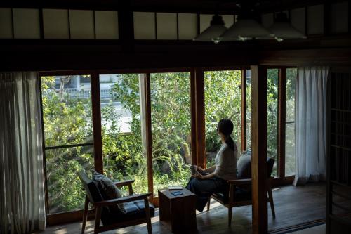 Taman di luar oyado桜山荘