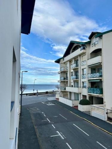 Bright T3 with ocean view and parking lot - Hendaye