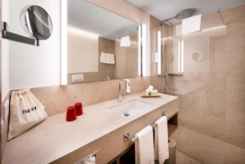 Ванная комната в Hotel Butterfly