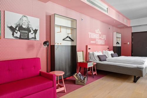Postel nebo postele na pokoji v ubytování Comfort Hotel Karl Johan