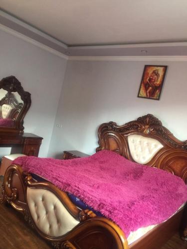 Katil atau katil-katil dalam bilik di holiday house
