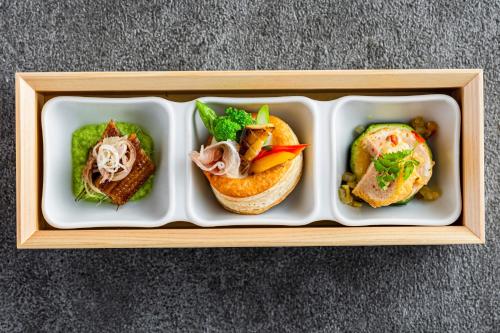 B&Bの敷地内または近くでの食事または食べ物