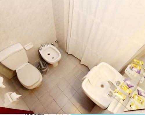 Koupelna v ubytování Felence