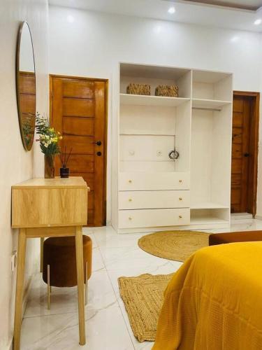 Posezení v ubytování Sublime appartement 2 chambres - Résidence Sabyra