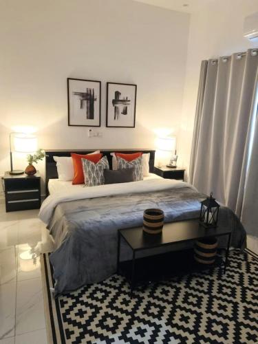 Posezení v ubytování Sublime appartement 2 chambres - Résidence Sabyra