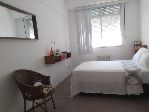Ένα ή περισσότερα κρεβάτια σε δωμάτιο στο Apartamento Confort 804
