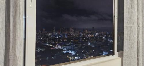 Общий вид на город Навегантис или вид на город из апартаментов/квартиры