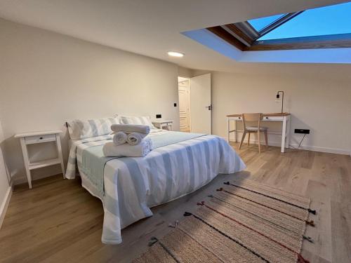 Postel nebo postele na pokoji v ubytování Apartamento Camino de la costa