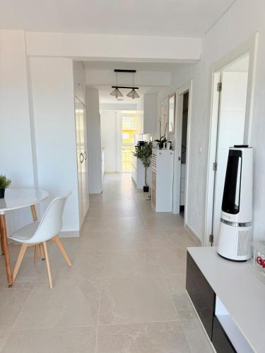 Kuchyň nebo kuchyňský kout v ubytování Perfect Flat with Ocean Views in Valencia