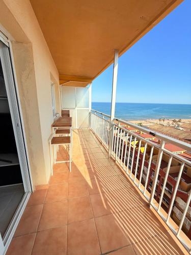 Balkón nebo terasa v ubytování Perfect Flat with Ocean Views in Valencia