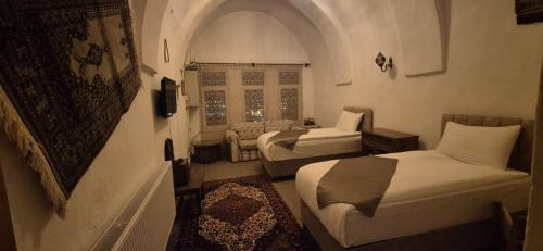 Posezení v ubytování Cappadocia Landscape House