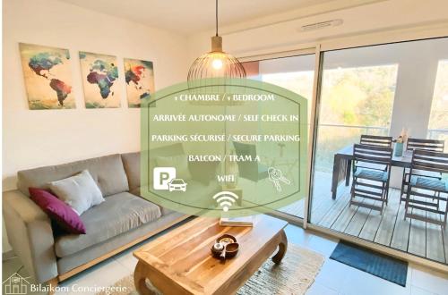 Appartement Sierra - Tram A - Free Parking - Free WIFI