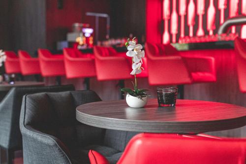 Zona de estar de Best Western Plaza Hotel Mannheim