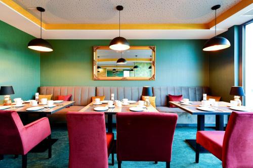 Χώρος καθιστικού στο Best Western Plus Parkhotel & Spa Cottbus