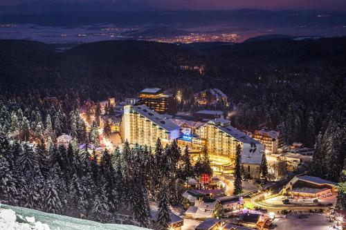 Letecký snímek ubytování Rila Hotel Borovets