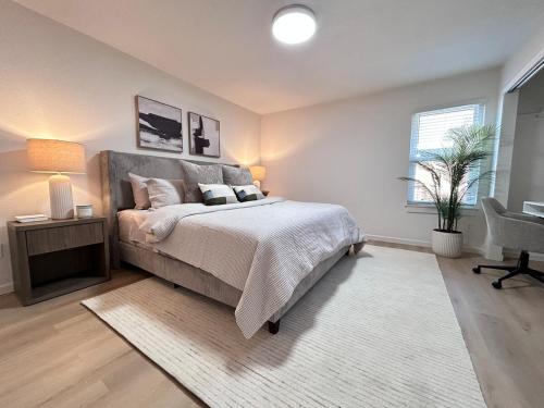 Ένα ή περισσότερα κρεβάτια σε δωμάτιο στο Quiet Community, Stylish Escape