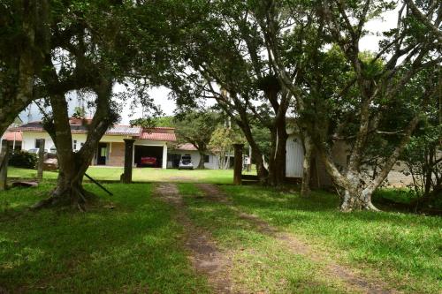 Ein Garten an der Unterkunft Recanto dos Bambus Eco