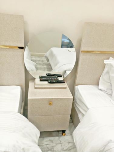 Voodi või voodid majutusasutuse Cairo Crown Inn toas