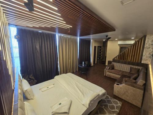 Posezení v ubytování KS PAYING GUEST HOUSE