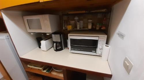 Η κουζίνα ή μικρή κουζίνα στο Studio Le Bois d'Aurouze 6 Personnes