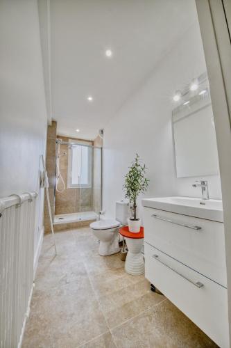 Un baño de Magnolia