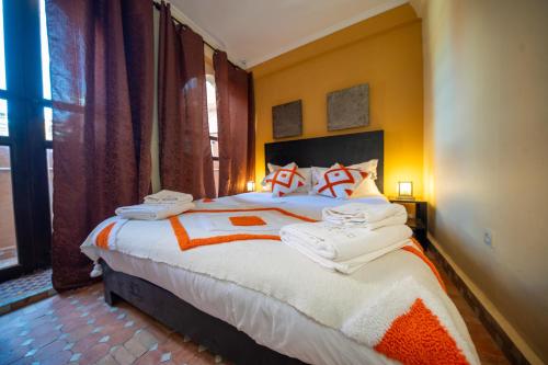 Cama o camas de una habitación en Maison Do