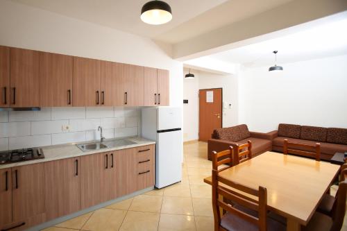 Una cocina o cocineta en Ionian Seaview