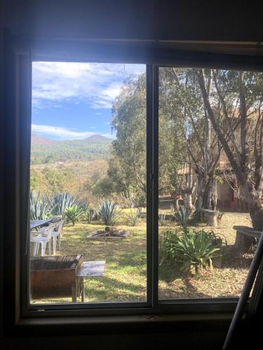 Vue générale sur la montagne ou vue sur la montagne depuis la maison de vacances