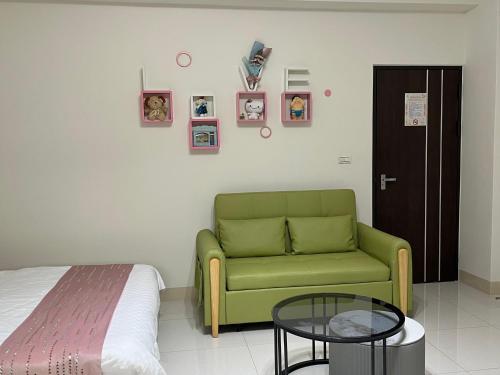 Sunshine Fonda Homestayにあるベッド