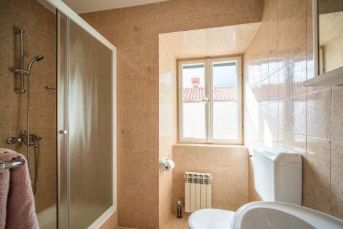 Koupelna v ubytování Art Apartment SeaSoul