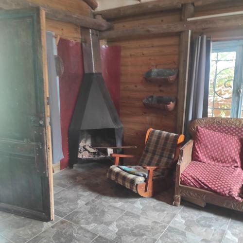 Posezení v ubytování Casas Punta Negra