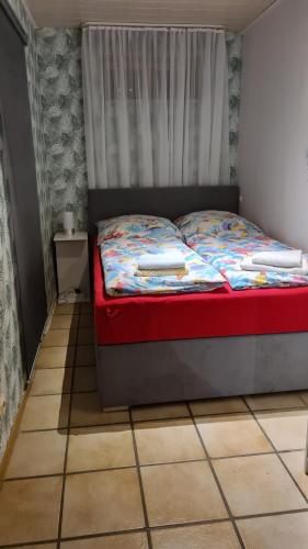 Postel nebo postele na pokoji v ubytování Ferienwohnung Hanne