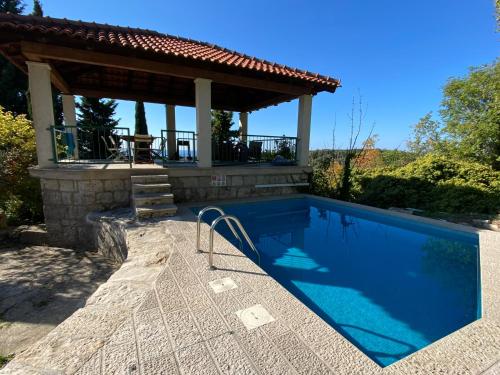 Villa Skylight et studio séparé avec terrasse panoramique avec vue mer et piscine privée