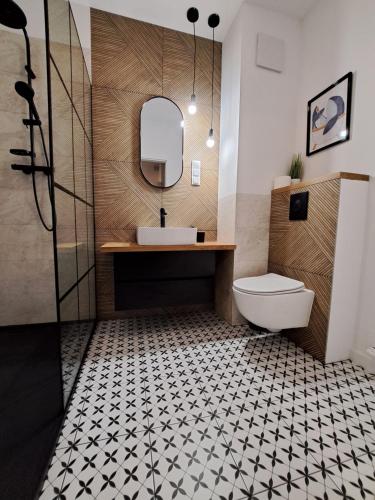 Ένα μπάνιο στο Chillout Apartment GIS17 - free parking