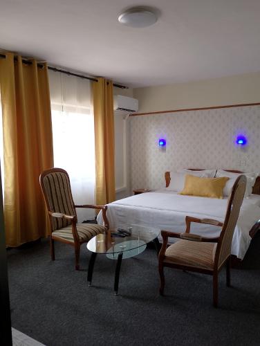 Postel nebo postele na pokoji v ubytování Hôtel particulier HP