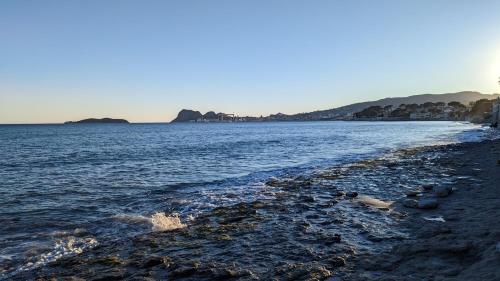 Naturlandskabet i nærheden af villaen