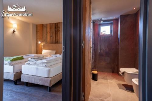 Kúpeľňa v ubytovaní Chalet 1816 by Livigno Accomodation