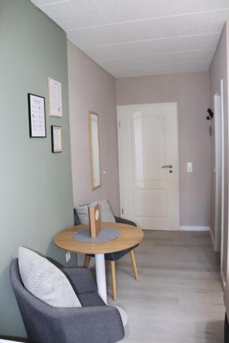 Posezení v ubytování Pension und Apartment Landhaus Fricke