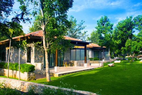 Κήπος έξω από το Mela Garden Retreat Cottage