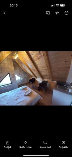 Cama o camas de una habitación en View of Durmitor
