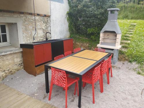 Galeriebild der Unterkunft Maison bien-être avec bain nordique et sauna in Ferrières