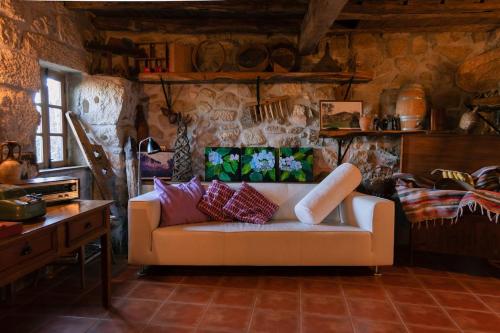 Χώρος καθιστικού στο Quinta do Serrado