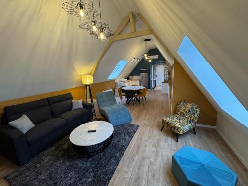 Appartement Moderne et Cosy à Grand Bourgtheroulde Proche de la Côte Normande
