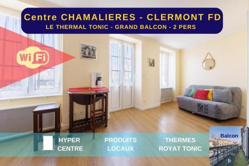 Le Thermal Tonic - Balcon - Central - Wifi