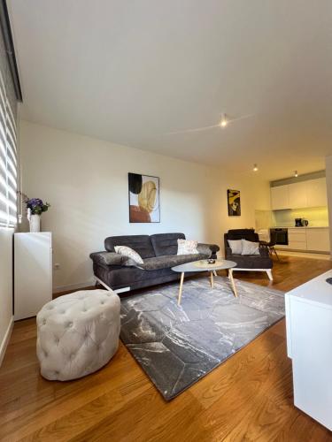 Χώρος καθιστικού στο White Homes Apartments • Central Point