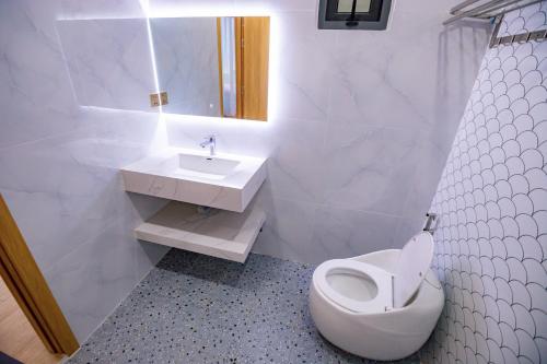 Ένα μπάνιο στο Villa An Nguyên Phan Rang