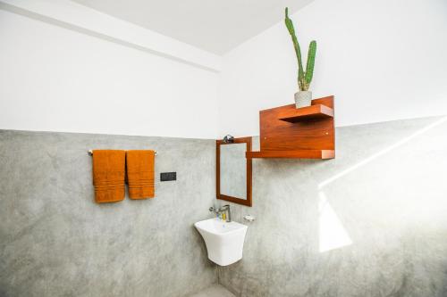 Ένα μπάνιο στο KUMA'S HOTEL